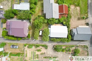 大網白里市四天木乙のリノベーション平屋　敷地全体