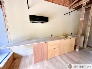 大網白里市四天木乙のリノベーション平屋　キッチン