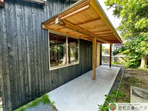 大網白里市四天木乙のリノベーション平屋　玄関奥側から