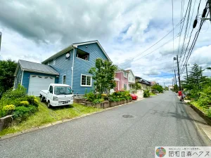 大網白里市季美の森南5丁目中古戸建ての前面道路