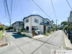 千葉市緑区あすみが丘東2丁目中古建ての前面道路