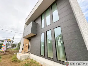 旭市鎌数No.2　2階建て　モデルハウス　新築　外観写真　昭和の森ハウス