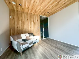 旭市鎌数No.2　2階建て　モデルハウス　新築　リビング写真　昭和の森ハウス