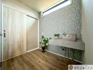 旭市鎌数No.2　2階建て　モデルハウス　新築　洗面　昭和の森ハウス