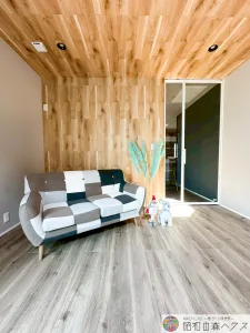 旭市鎌数No.2　2階建て　モデルハウス　新築　リビング写真　昭和の森ハウス